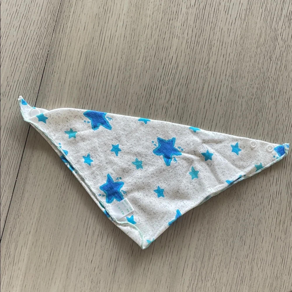 Baby Bandana Bibs - Dark Gray, Light Gray, Panda, Black, Stars